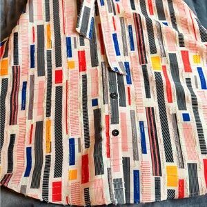 Multicolor Geometric Pattern women’s Skirt